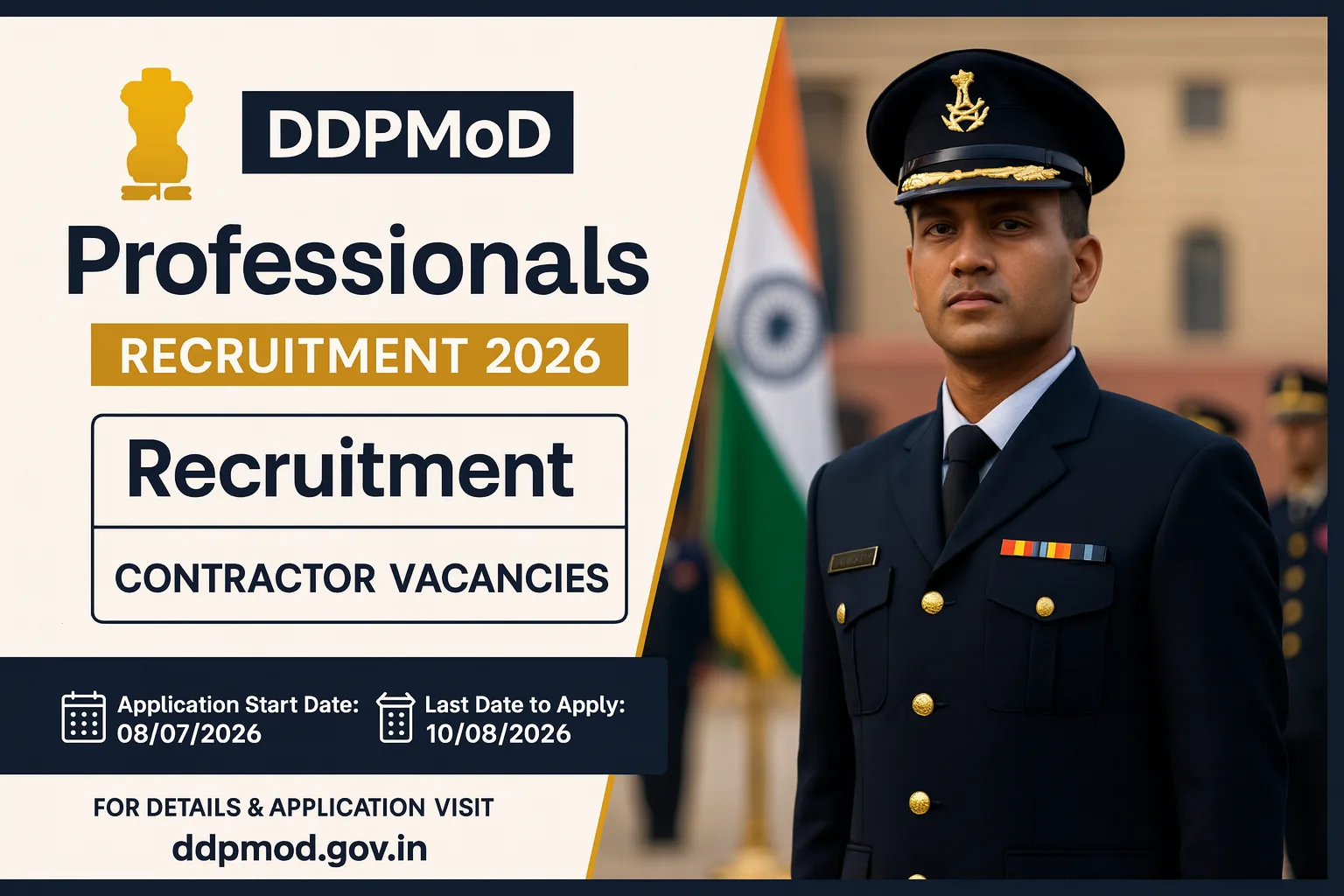 DIO iDEX Recruitment 2026: Apply Online for Deputy Program Director & Program Executive (Financial Services) – 2 Posts, Salary up to ₹1.8 Lakh/Month